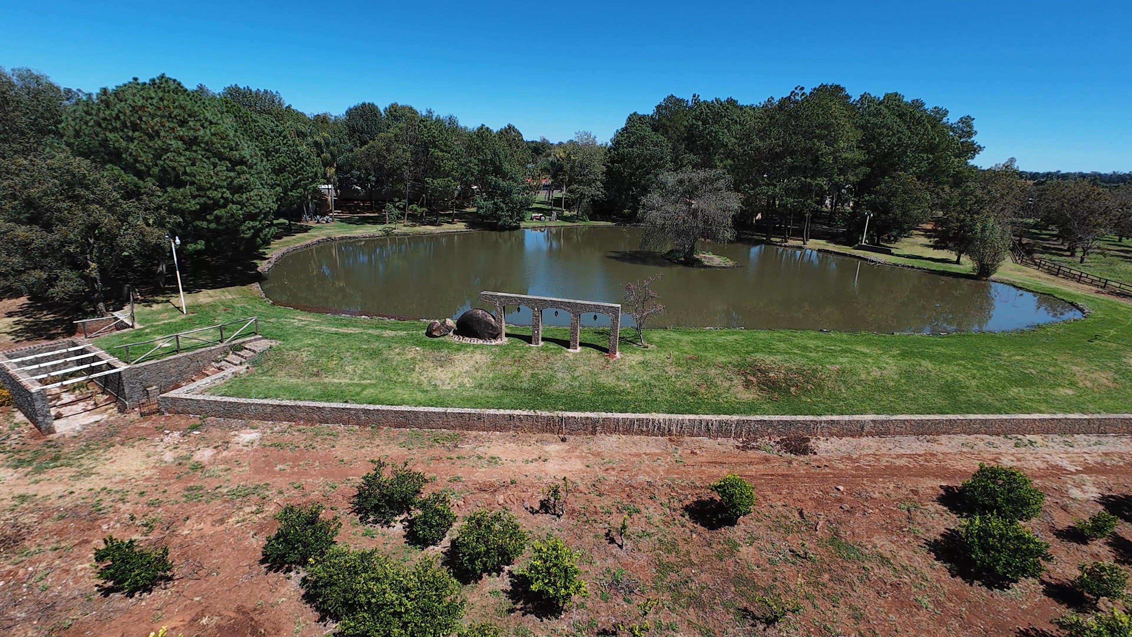 La laguna de Rancho Santa María